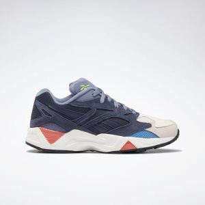 Adidasy Męskie Reebok Aztrek 96 Różowe/Granatowe/Indygo PL 79IEPUB